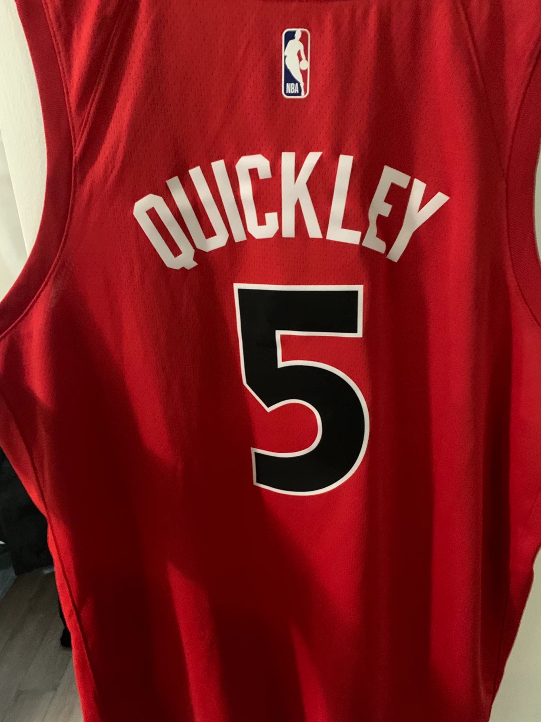 NBA Toronto Raptors Quickley #5 Jersey - photo 3