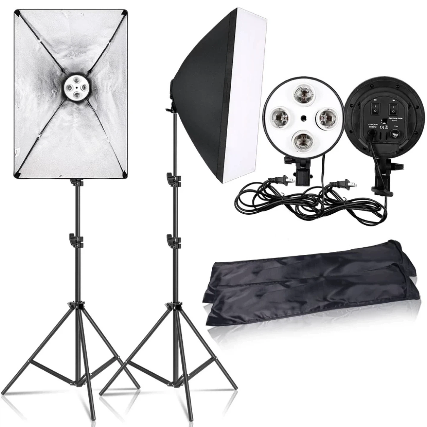 Photo and video lighting plus backdrop stands. - photo 2