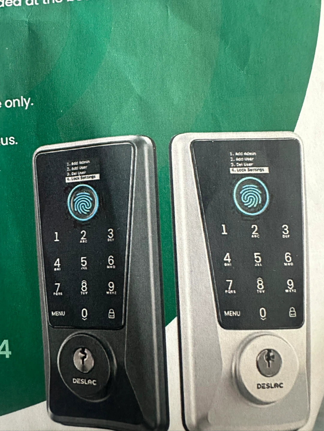Deslac D110 Plus Smart Lock 50%off 3 day sale