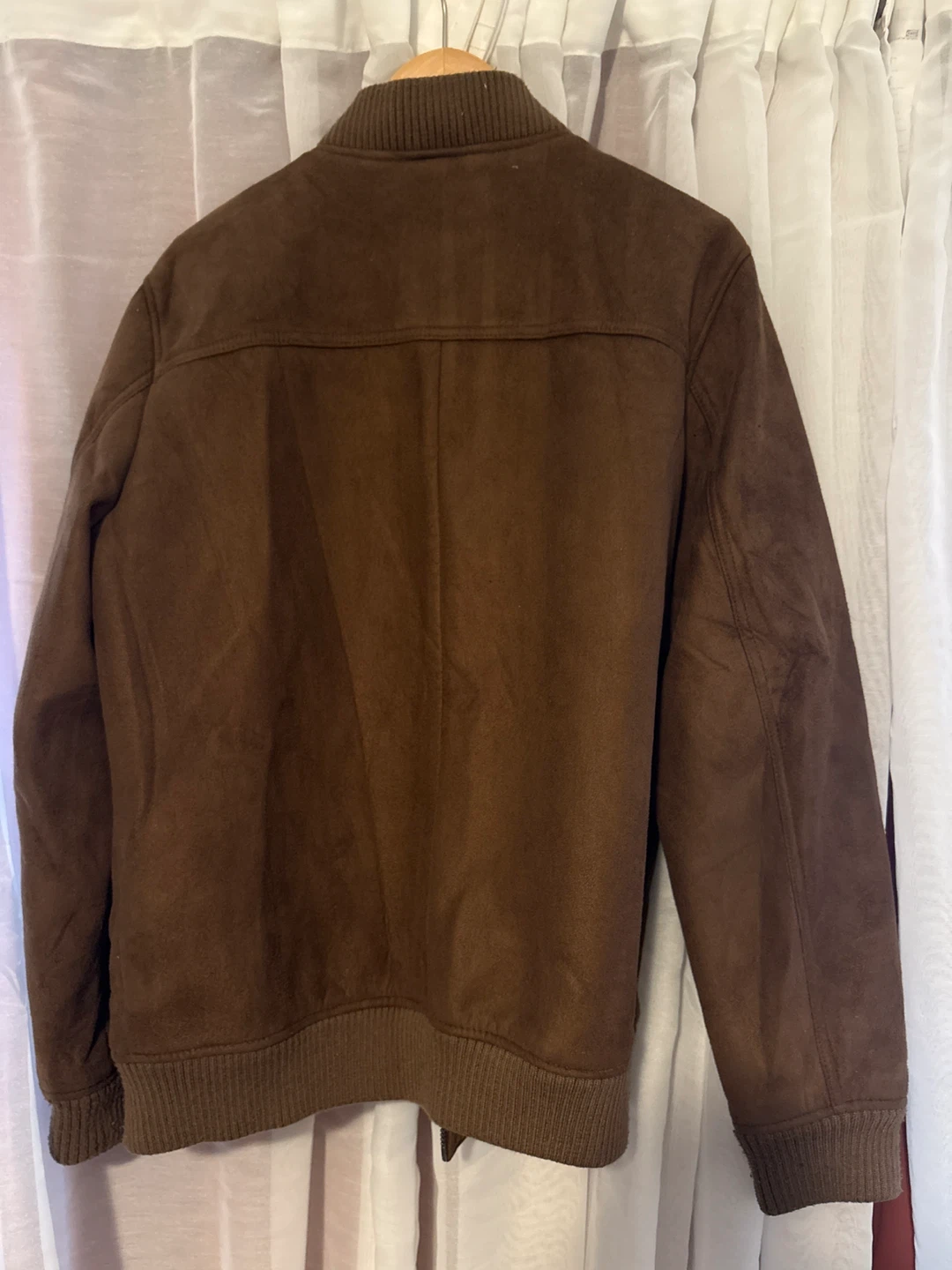 Forever 21 Men's Brown Bomber Jacket Size L - photo 3