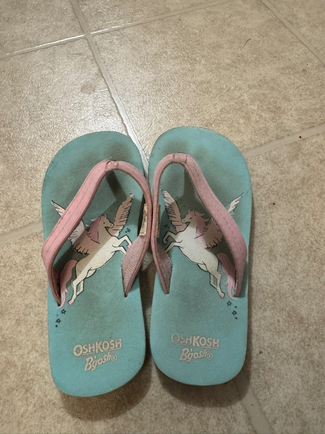 Kids OshKosh B'gosh Flip Flops & Frozen Slides Size 12 - photo 4
