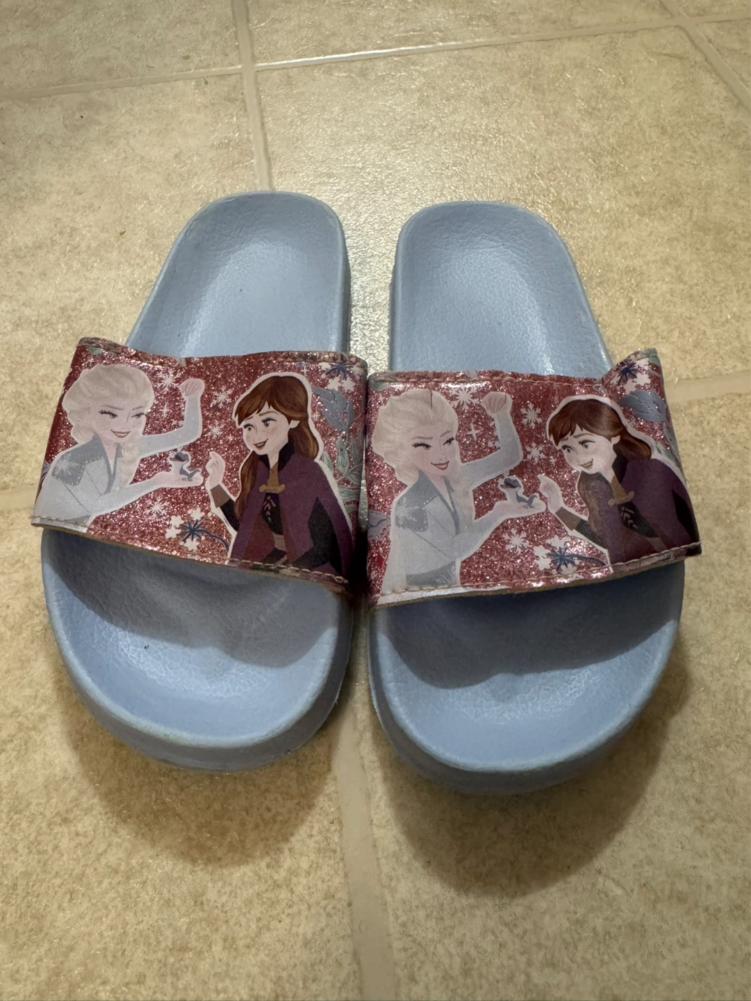 Kids OshKosh B'gosh Flip Flops & Frozen Slides Size 12 - photo 2