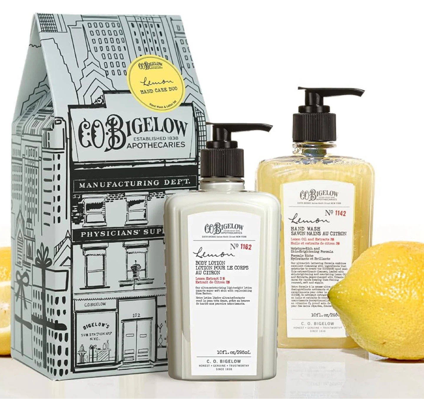 C.O. Bigelow Hand Care Duo (Hand Wash & Body Lotion) 🌱