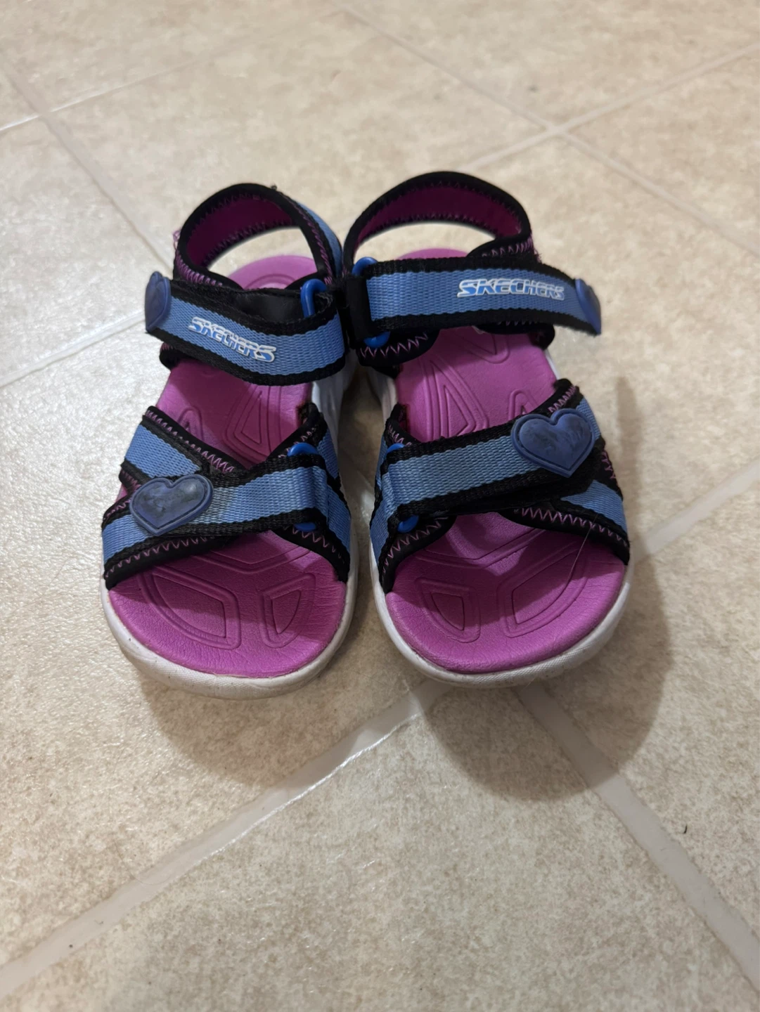 Skechers kids Light-Up Sandals - size 11