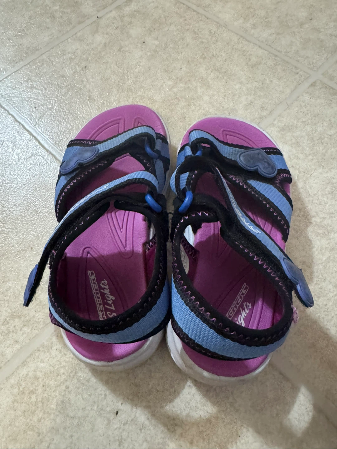 Skechers kids Light-Up Sandals - size 11 - photo 3