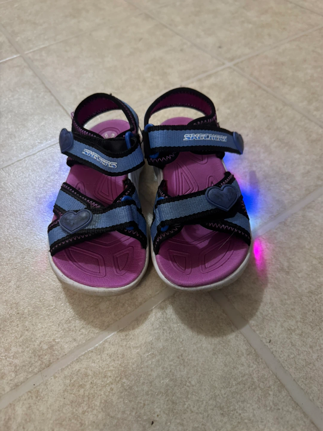 Skechers kids Light-Up Sandals - size 11 - photo 2