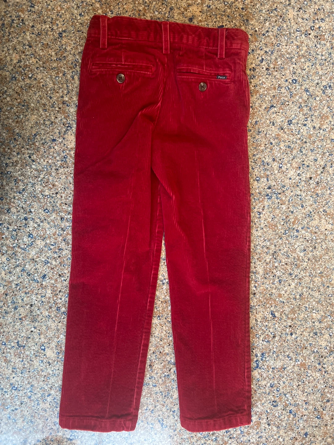 Original and authentic Ralph Lauren Red Corduroy Pants Size 6 - photo 3