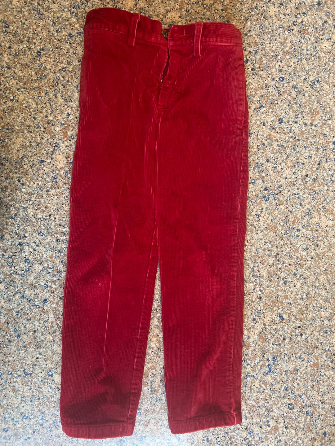 Original and authentic Ralph Lauren Red Corduroy Pants Size 6