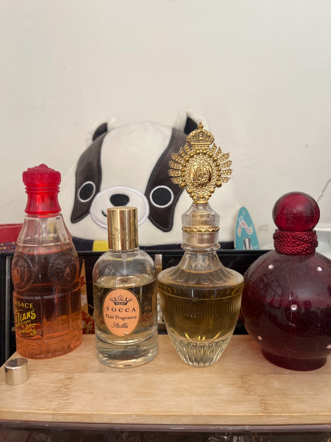 Perfumes: Versace,TOCCA etc