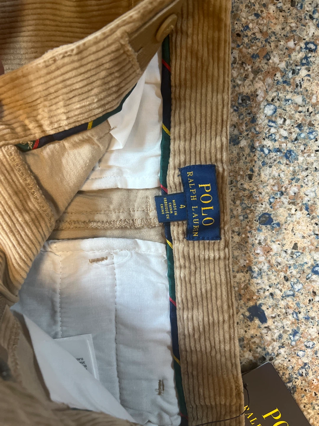 Original and authentic Polo Ralph Lauren Kids Corduroy Pants - photo 2