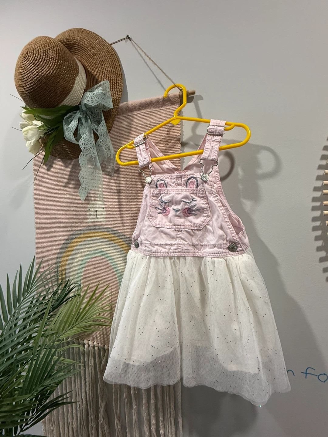 George Pink Tiered Velour Dress and More - photo 4