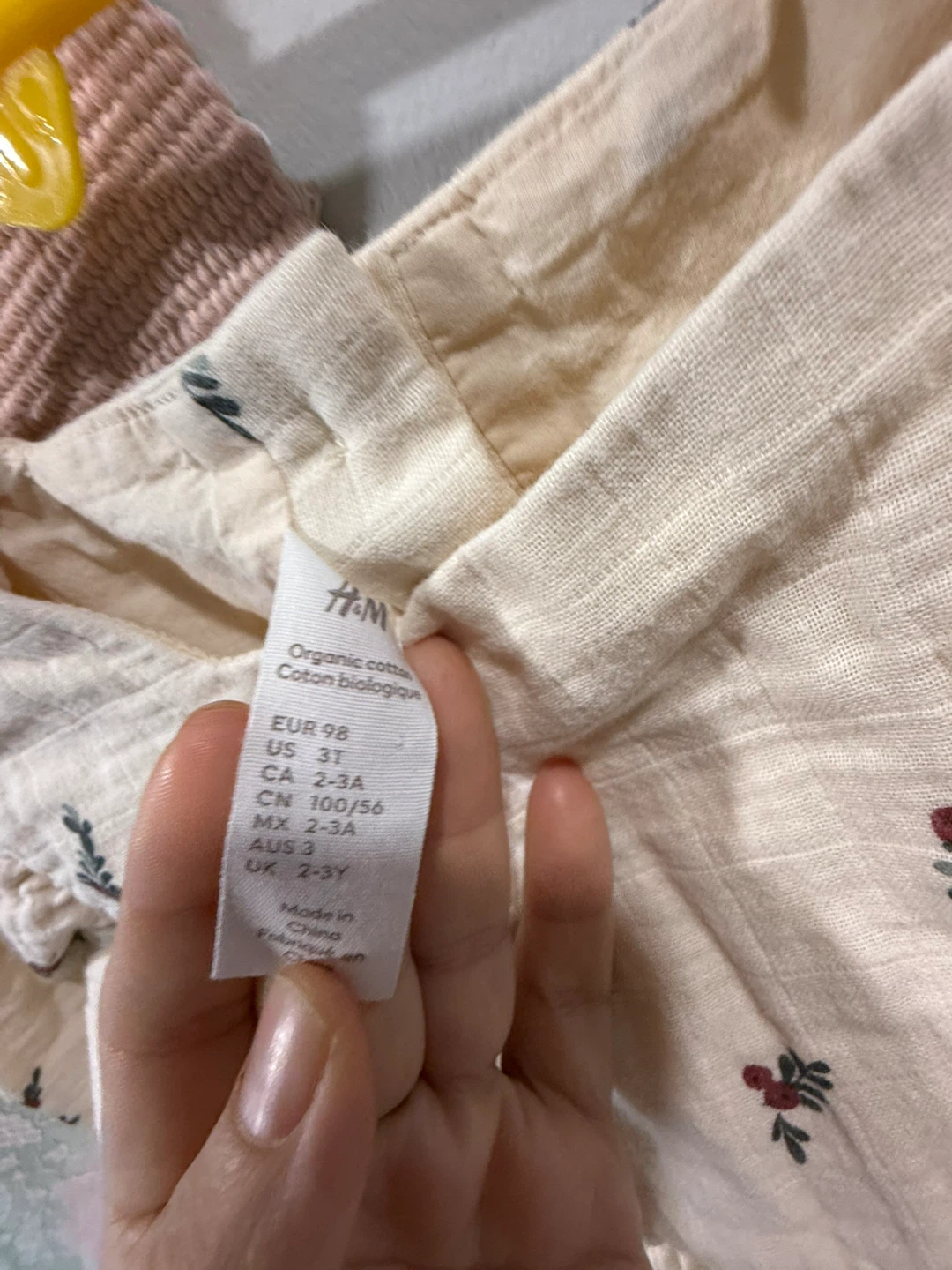 H&M Organic Cotton Baby Dress - photo 3