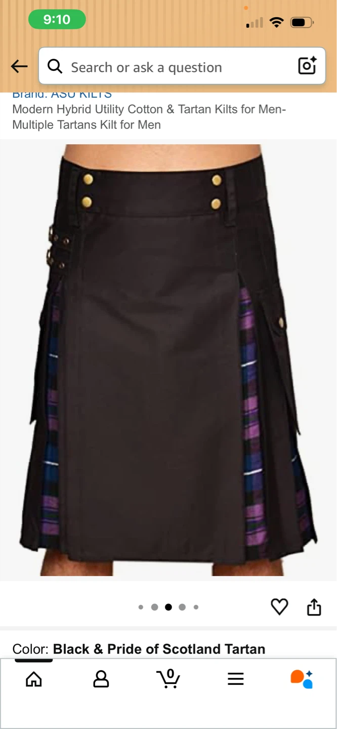 ASU Kilts Men's Modern Hybrid Utility Kilt - photo 4