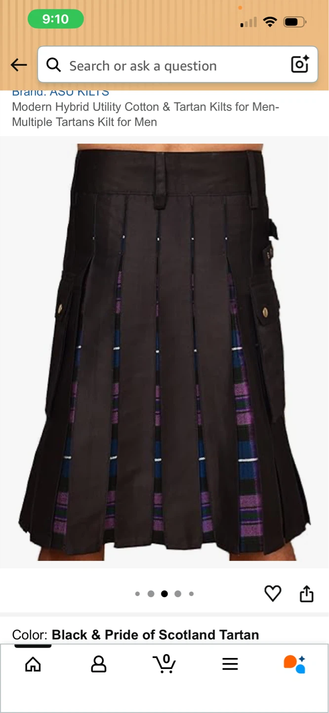 ASU Kilts Men's Modern Hybrid Utility Kilt - photo 2
