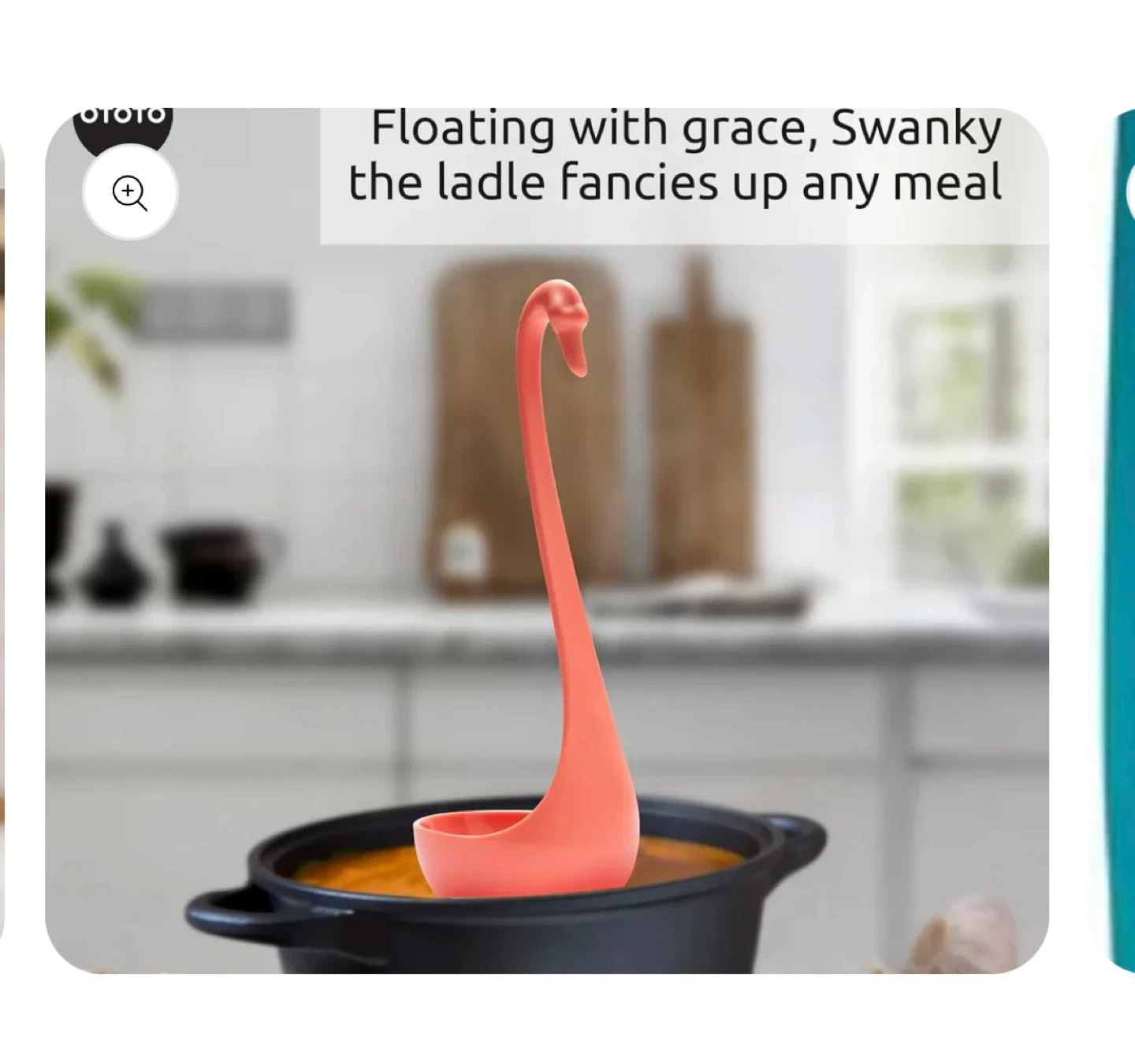 OTOTO Swanky Floating Swan Ladle - White - photo 3
