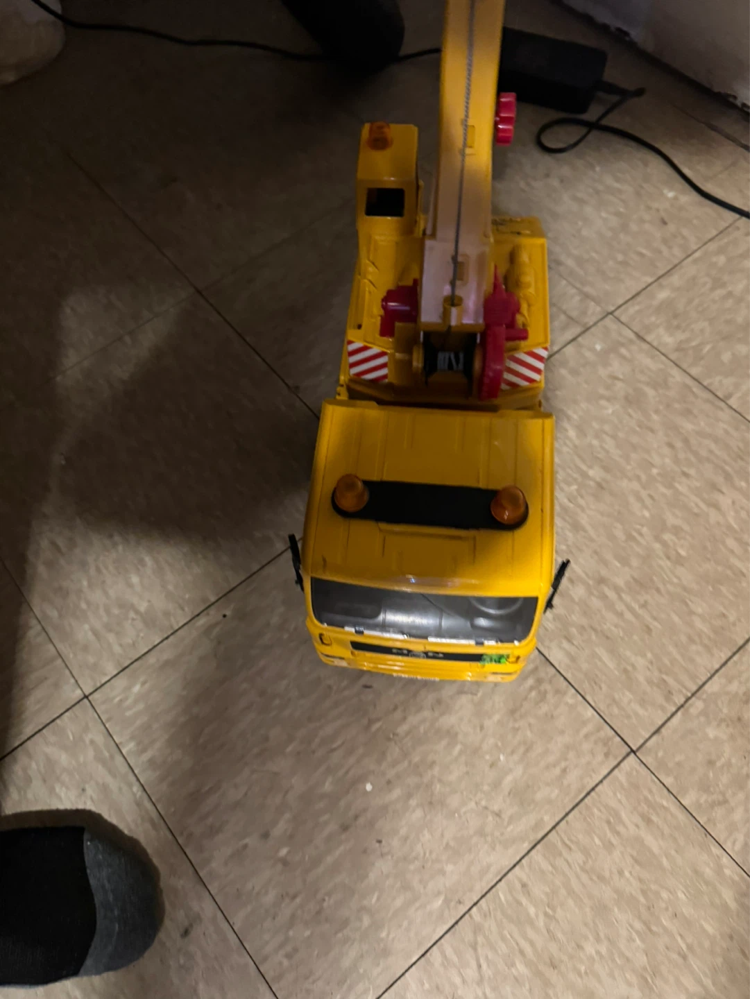 MAN Tow Truck Toy - Yellow