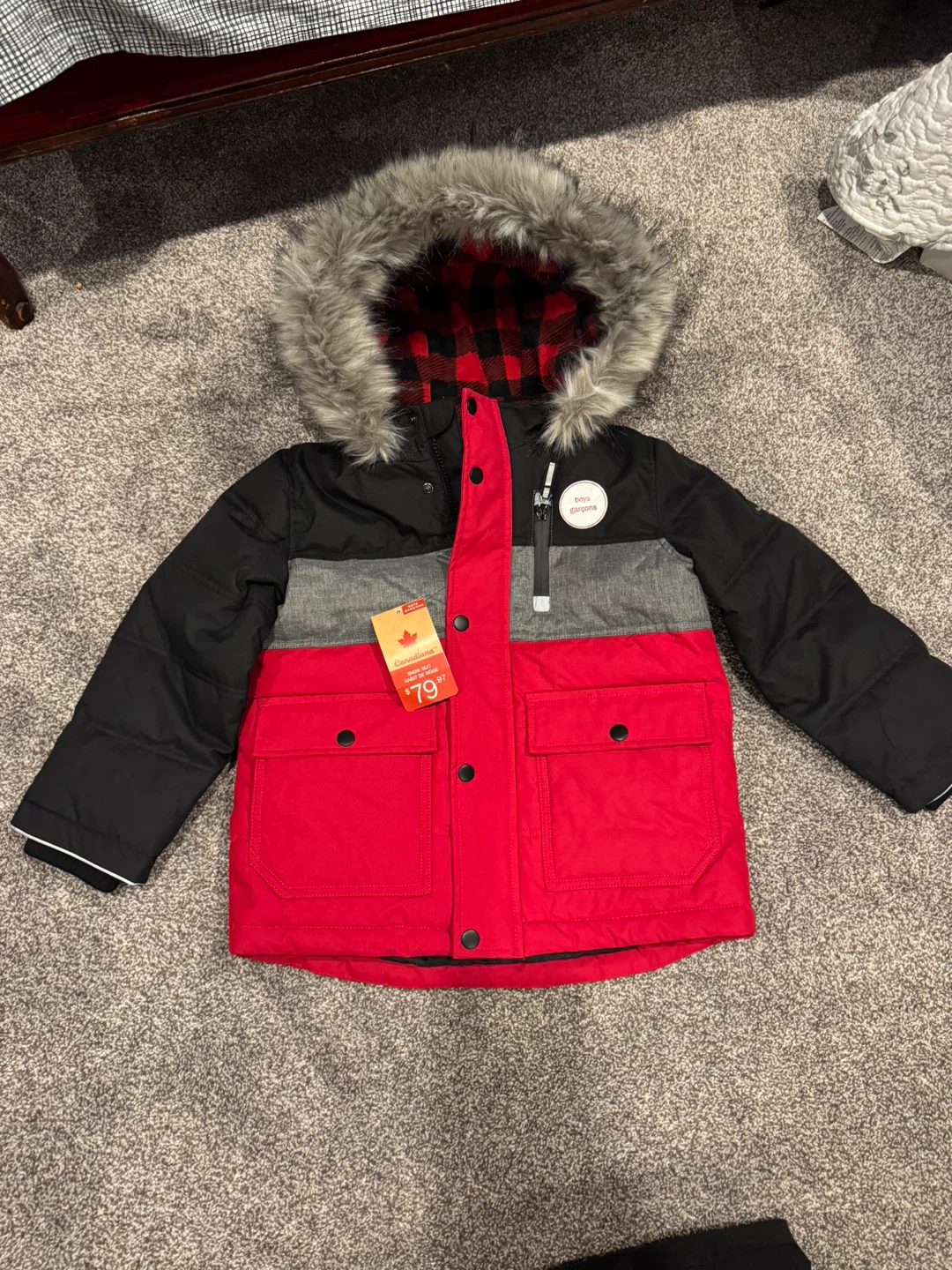 S/P(6) Canadiana Boys Winter Ski Suit Set - photo 2