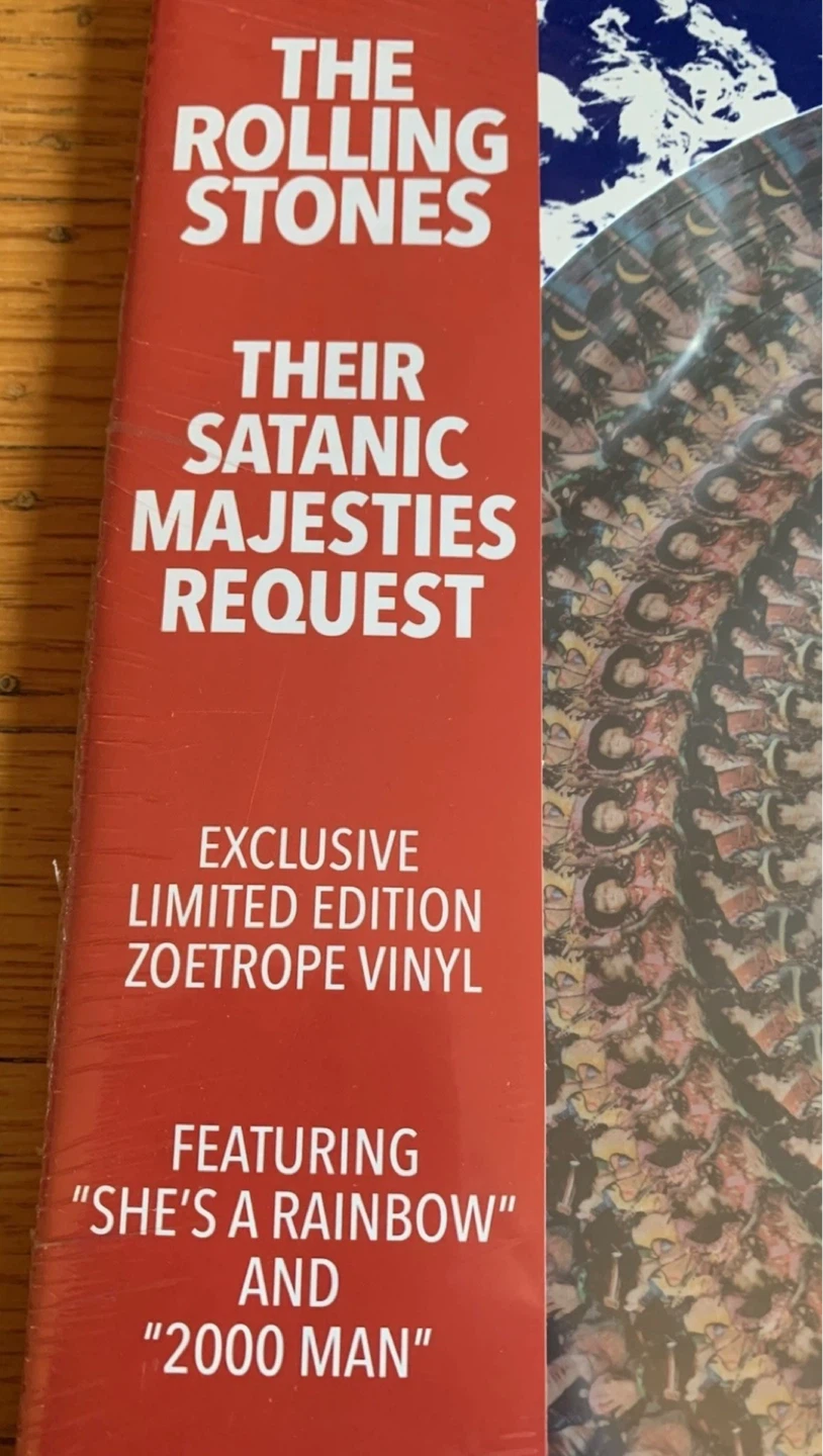 Rolling Stones Satanic Majesties Zoetrope Vinyl - photo 3