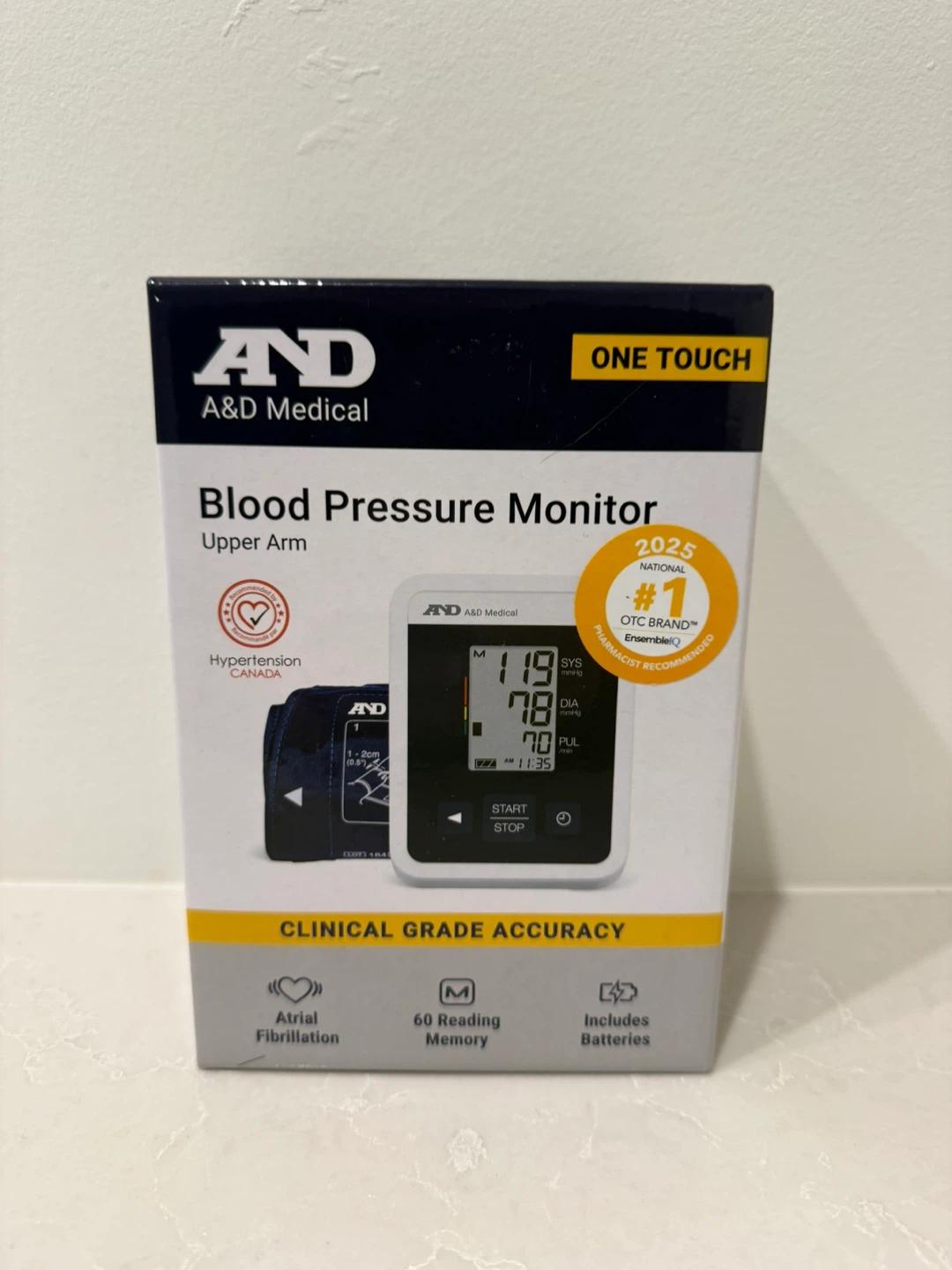 A&D Medical Blood Pressure Monitor UA-660CN