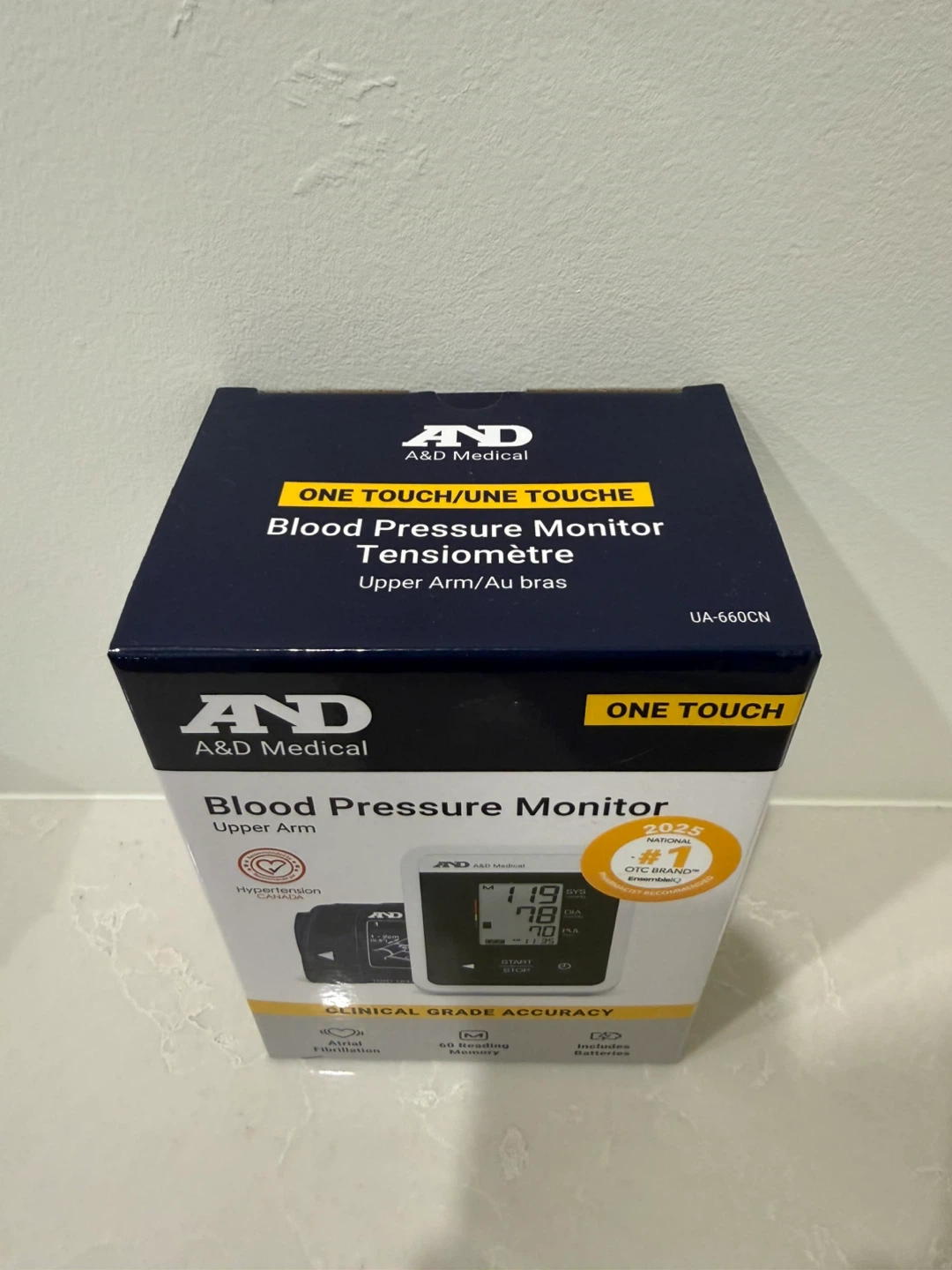 A&D Medical Blood Pressure Monitor UA-660CN - photo 3
