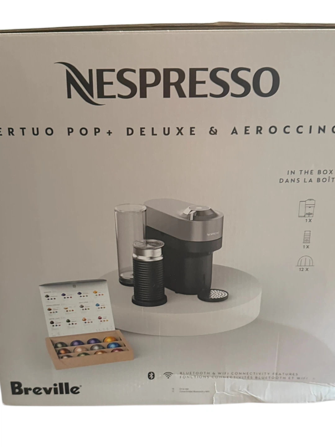 Nespresso Vertuo Pop+ Deluxe Coffee Machine