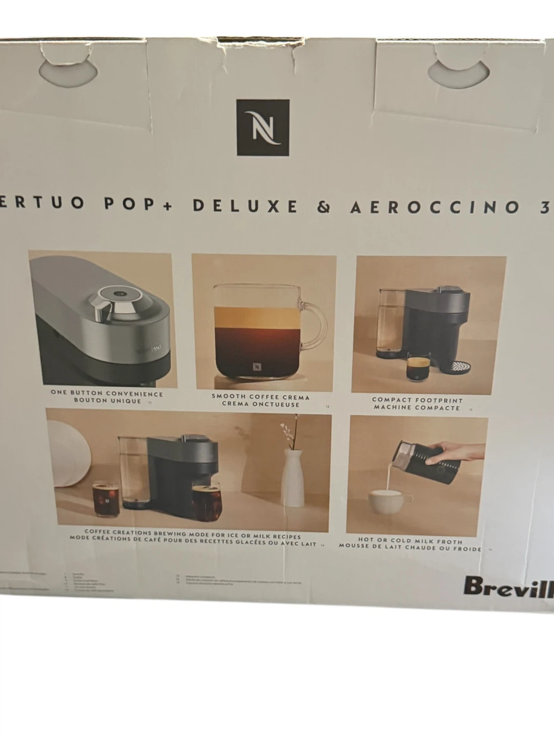 Nespresso Vertuo Pop+ Deluxe Coffee Machine - photo 3