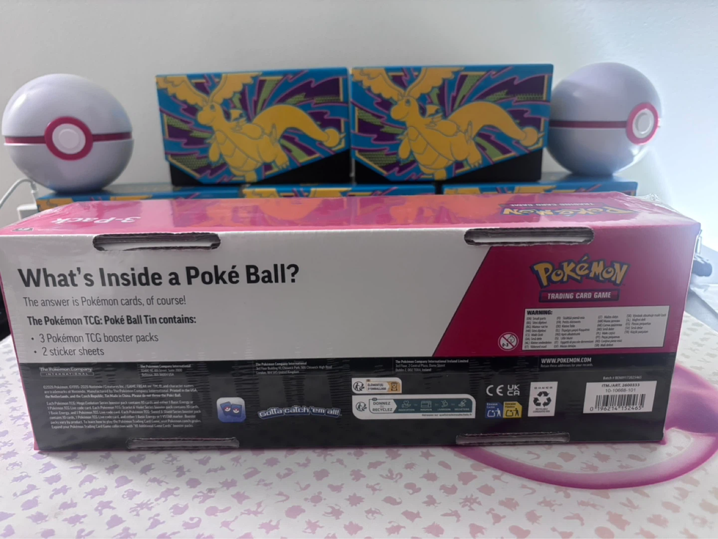 Pokémon TCG Poké Ball 3-Pack Tins - photo 3