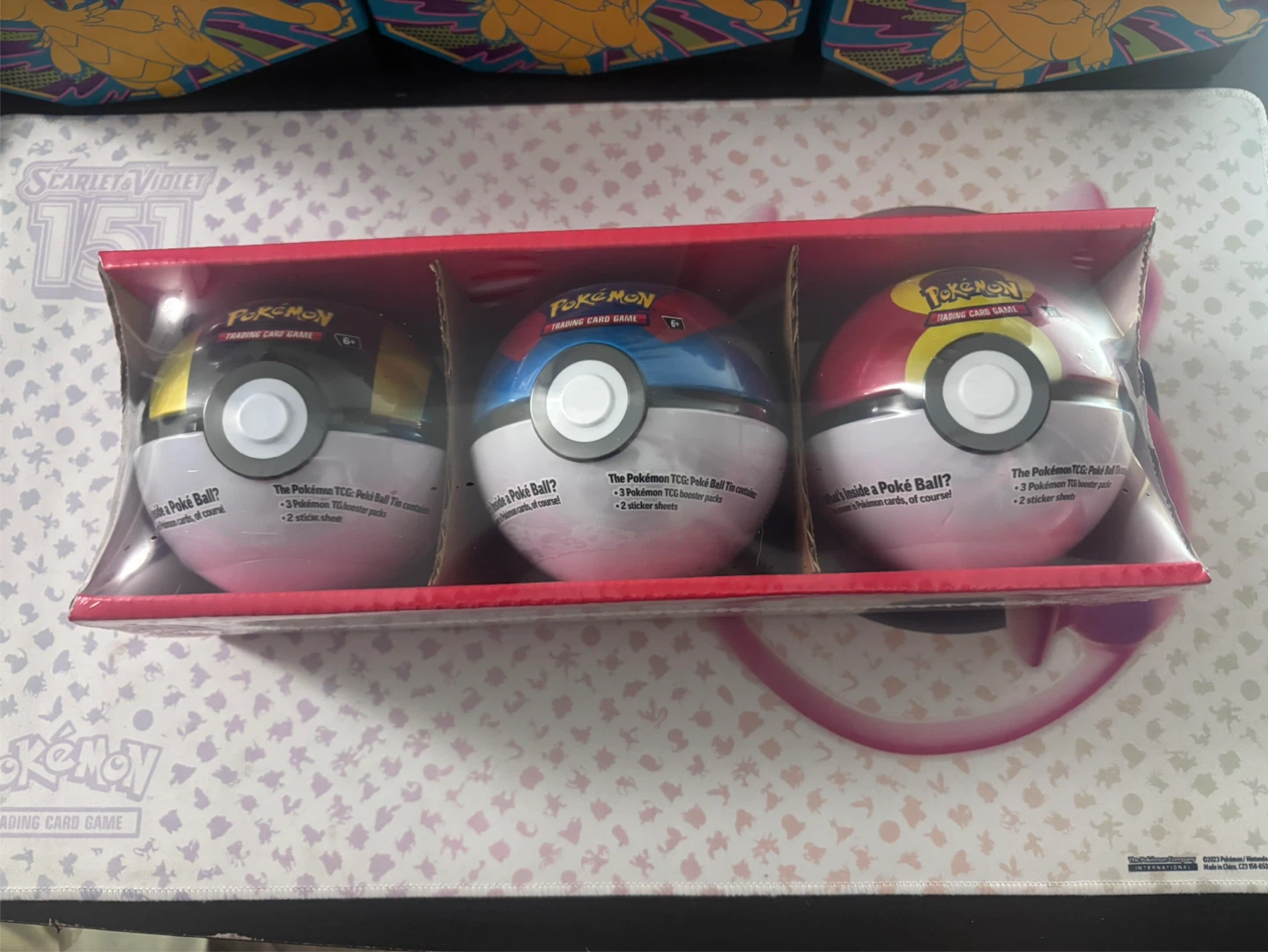 Pokémon TCG Poké Ball 3-Pack Tins