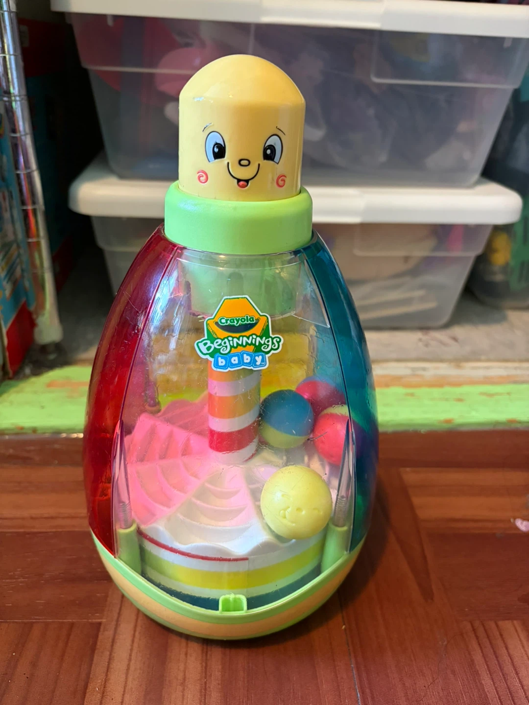 Spinning baby toy 🌱