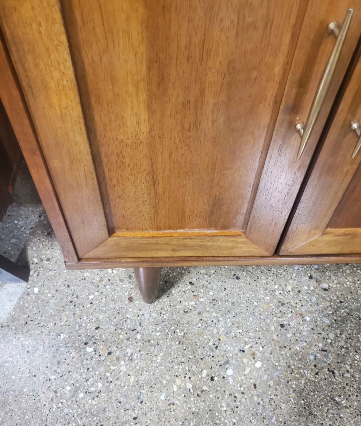 New Mid Century Modern Highboy Storage Display Buffet - photo 4