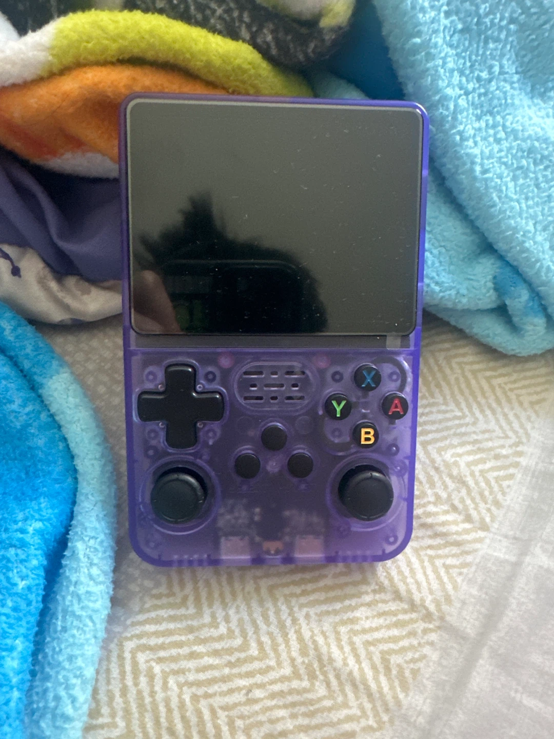 Purple Game Console Yh Model R36S