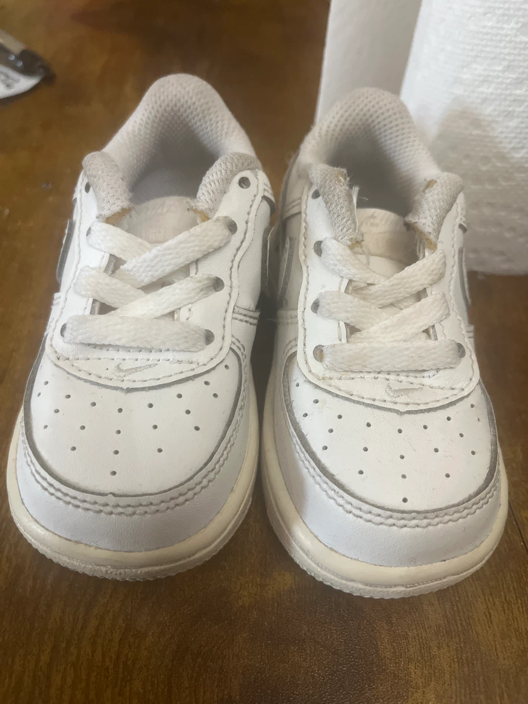 Nike Air Force 1 Toddler Shoes White