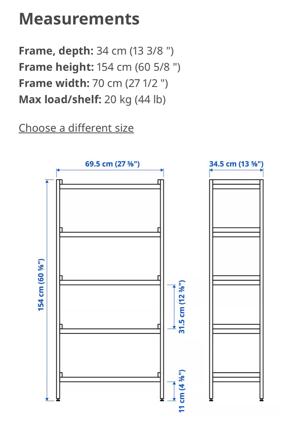 IKEA EKENABBEN Shelf - photo 3