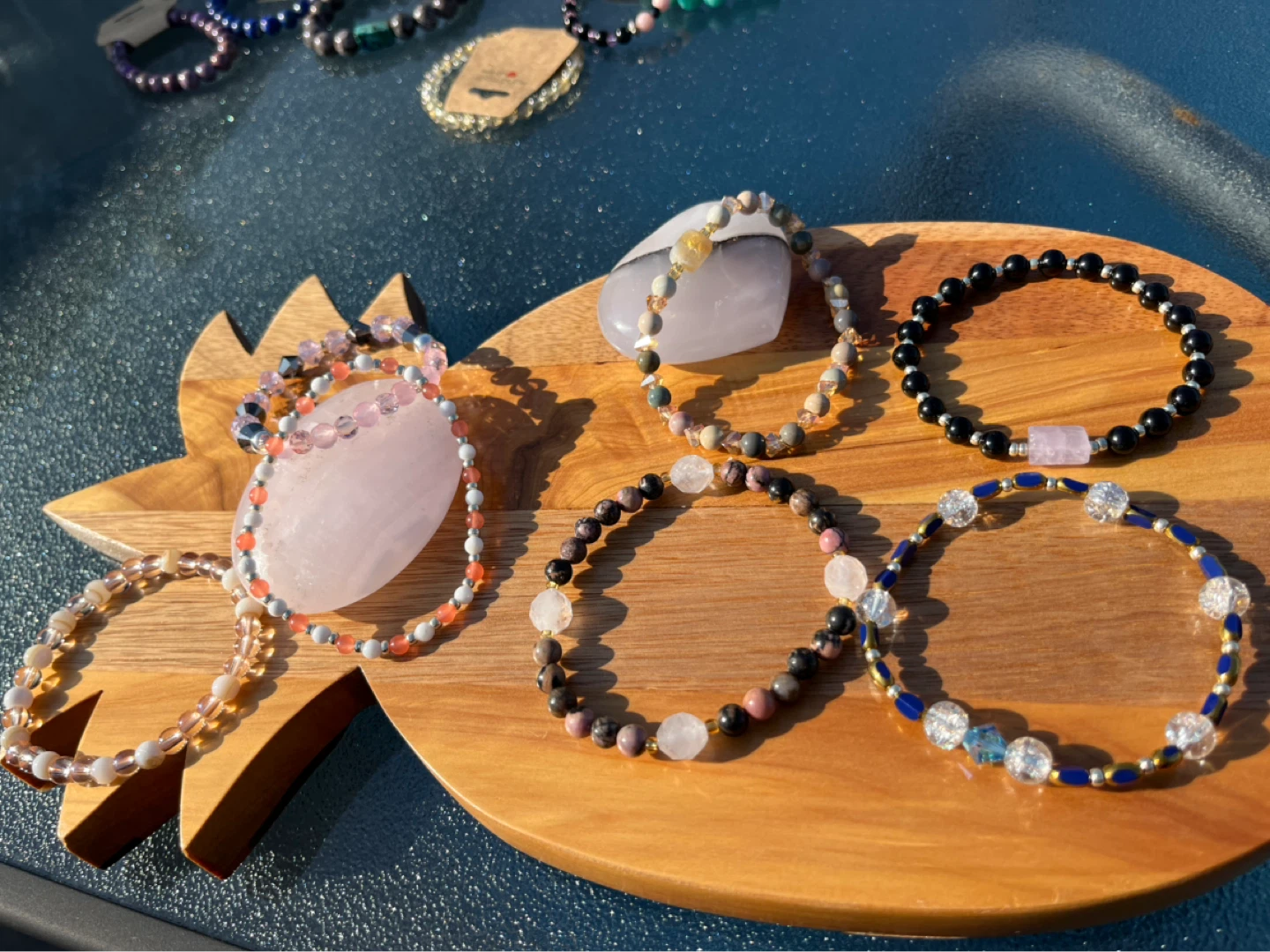 Assorted Gemstone Beaded Bracelets - photo 2
