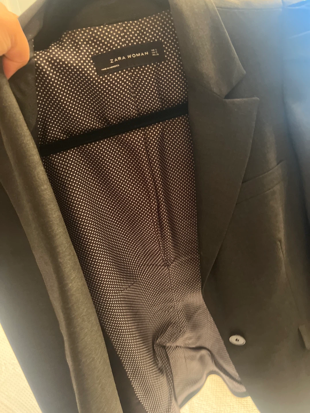ZARA WOMAN Grey Blazer - Size S - photo 3