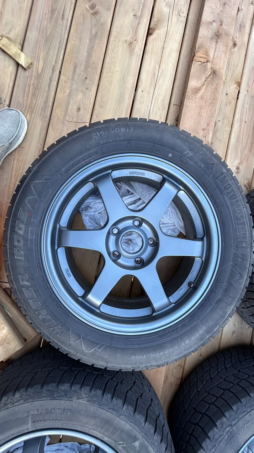18" Motomaster Winter Tires with Grey Rims (Set of 4) - photo 2