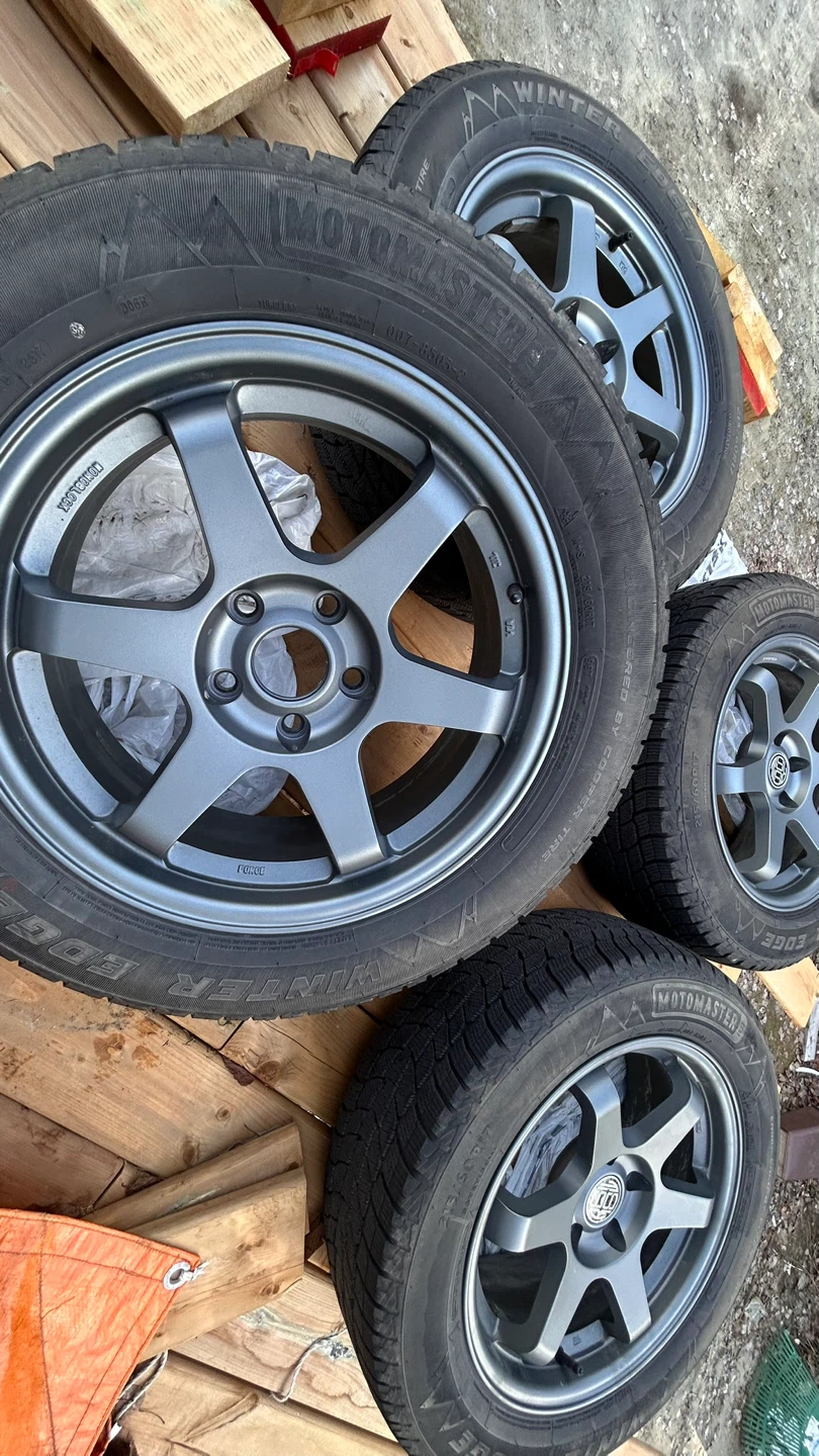 18" Motomaster Winter Tires with Grey Rims (Set of 4) - photo 3