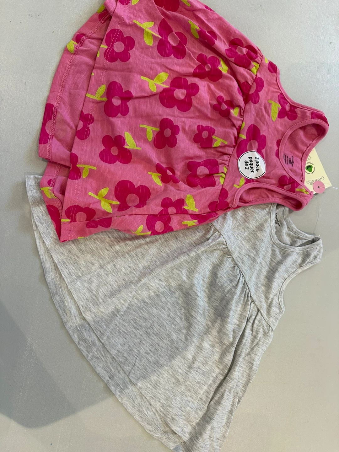 George Baby Girls' 2-Pack Dresses (18-24M)