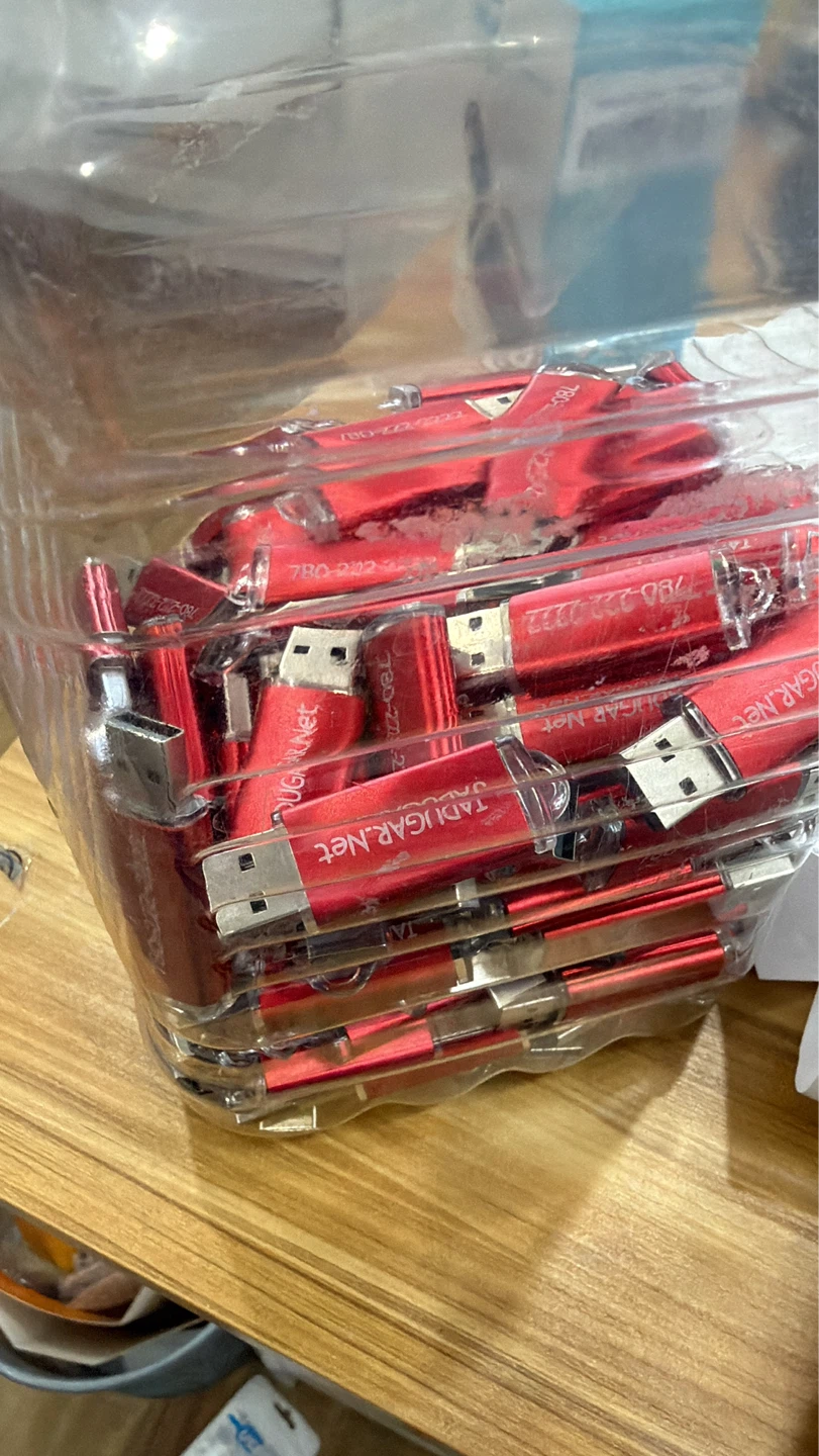 Red USB Flash Drives