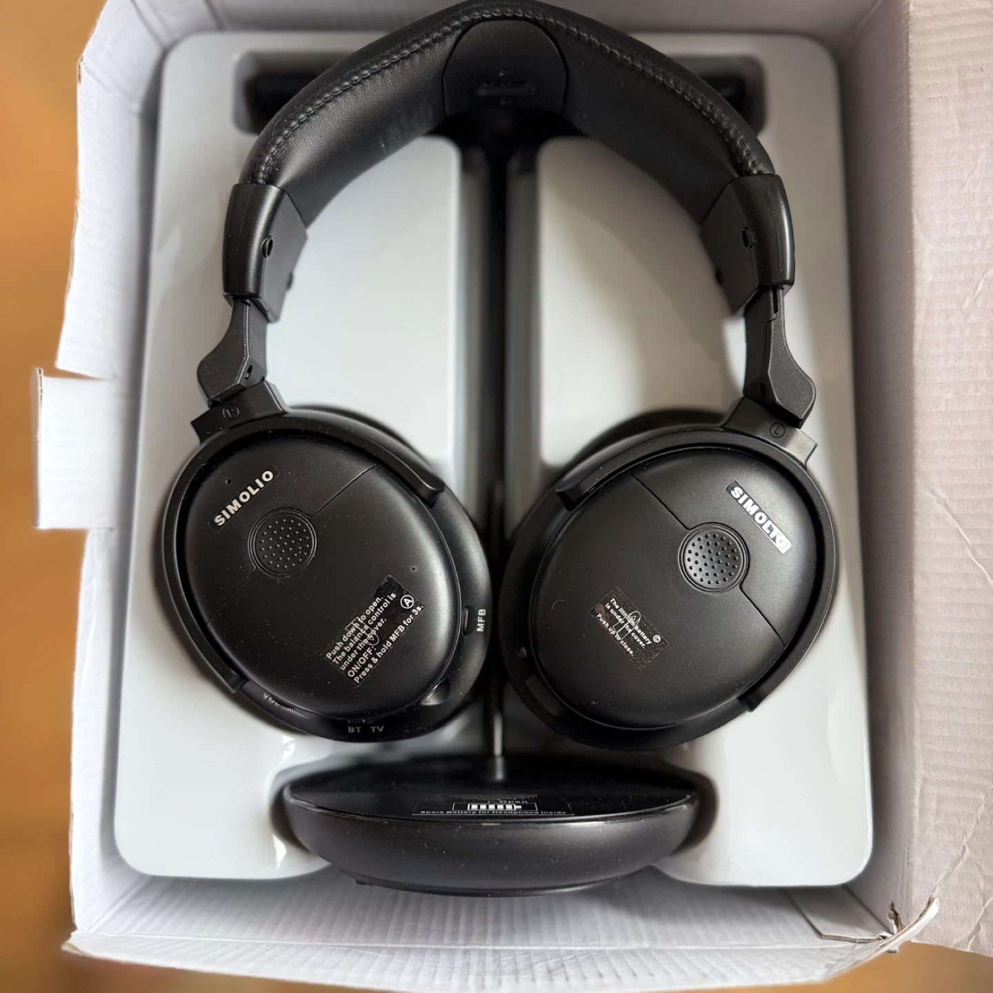 SIMOLIO Dual Wireless TV Headphones SM-829D2 - photo 2