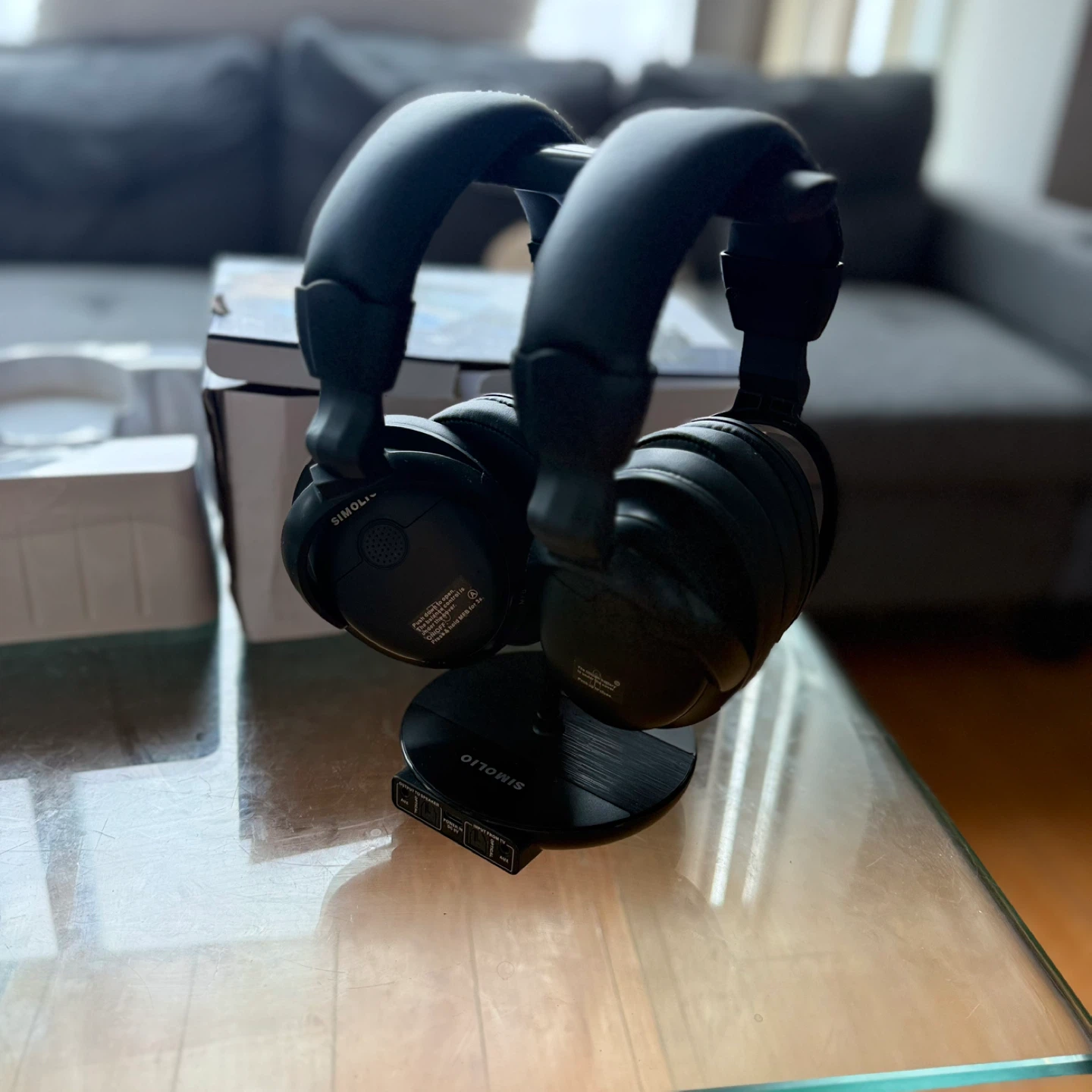 SIMOLIO Dual Wireless TV Headphones SM-829D2