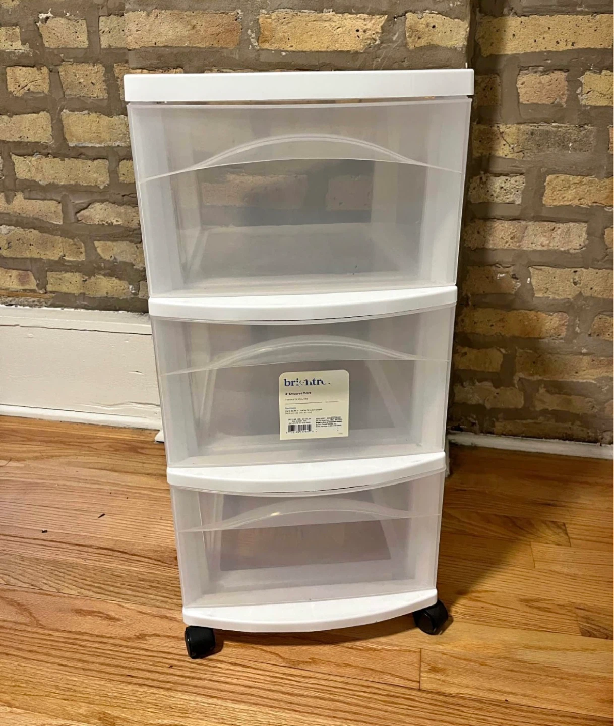 Brightroom 3-Drawer Storage Cart