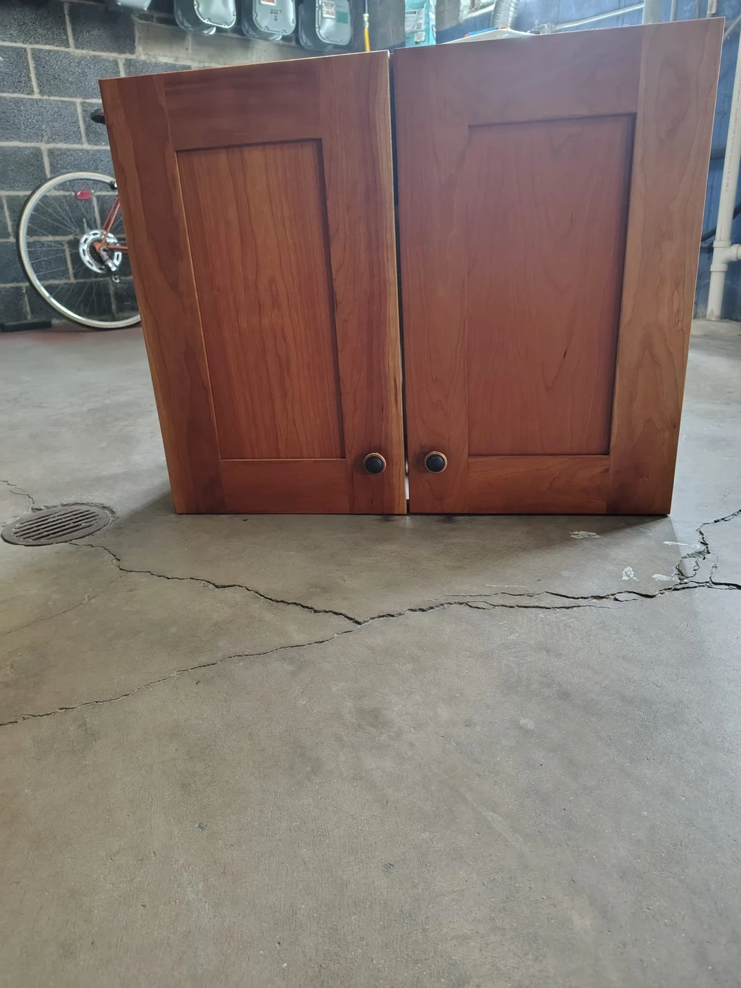 Wooden Cabinet with Two Doors - photo 2