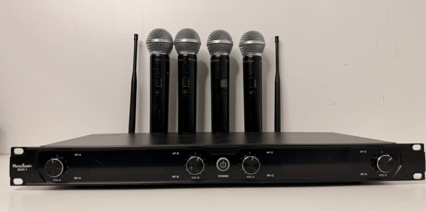 MicroQueen Q240-1 Wireless Microphone System