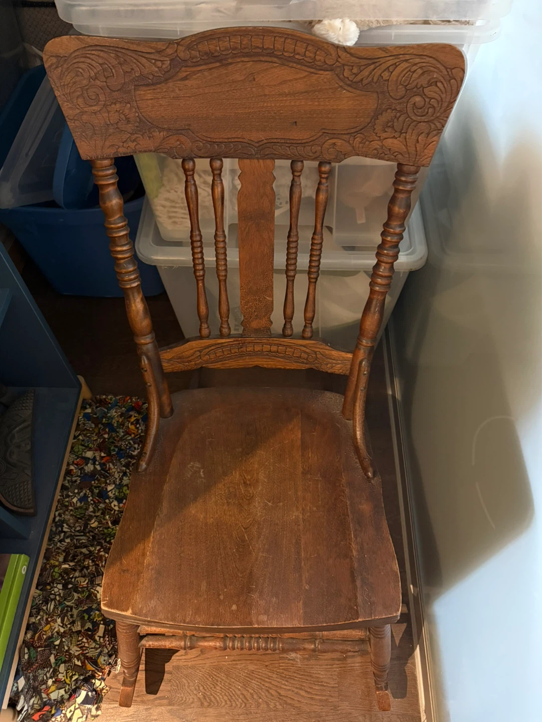 Antique Wooden Chair - photo 2