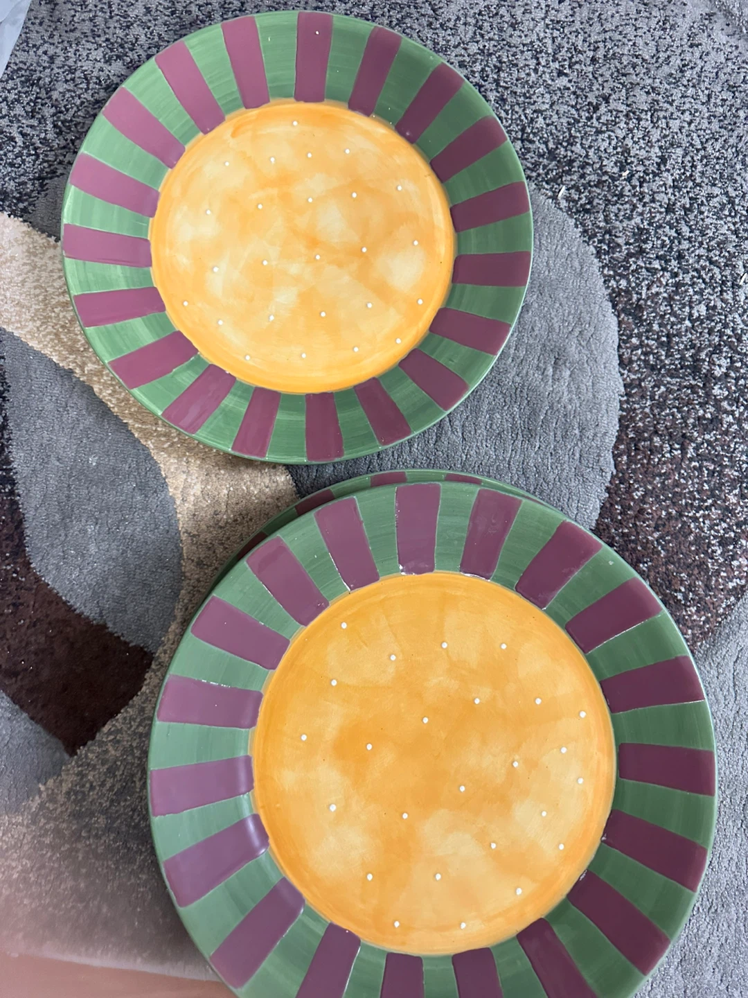 Set of 4 large Plates