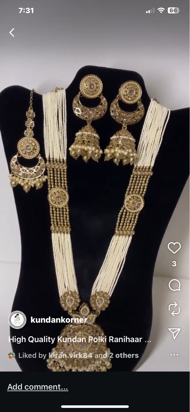Gold Plated Traditional Jewellery Set - photo 2