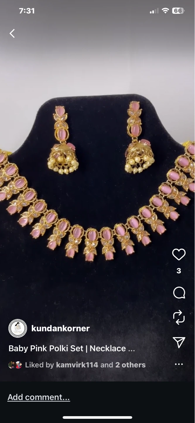 Gold Plated Traditional Jewellery Set