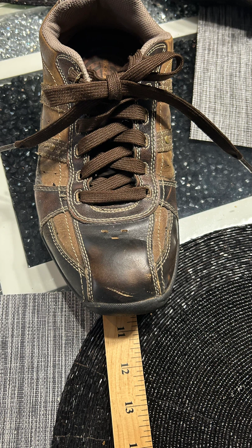 Skechers Brown Leather Casual Shoes - photo 5