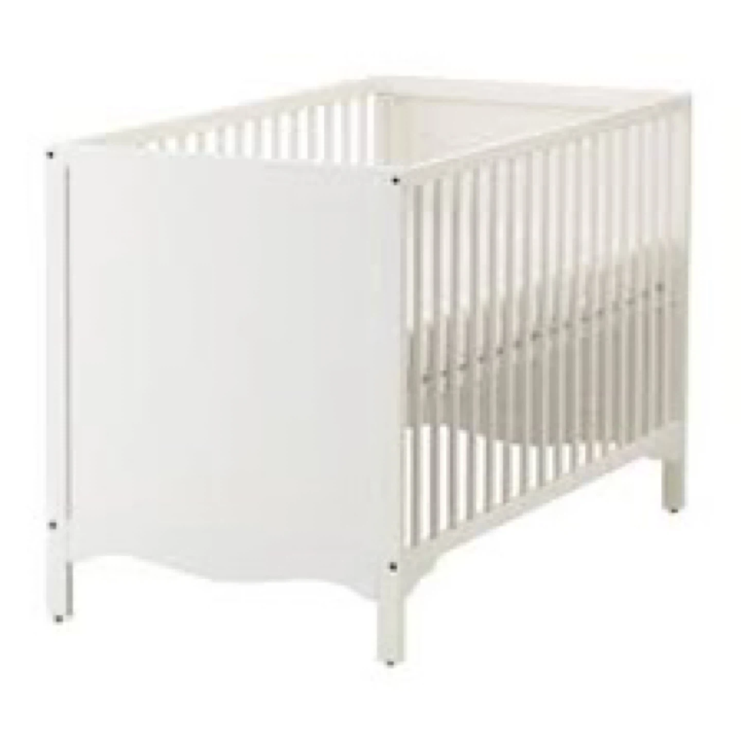 IKEA Solgul cot and Naturepedic Lullaby Earth crib mattress - photo 2